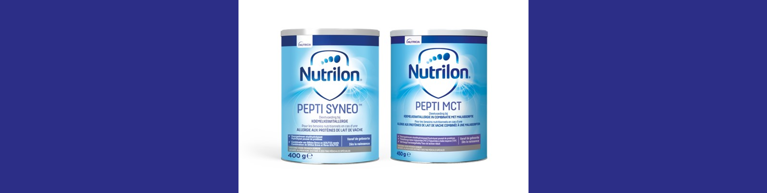 Vergoeding Nutrilon Pepti Syneo en Nutrilon Pepti MCT